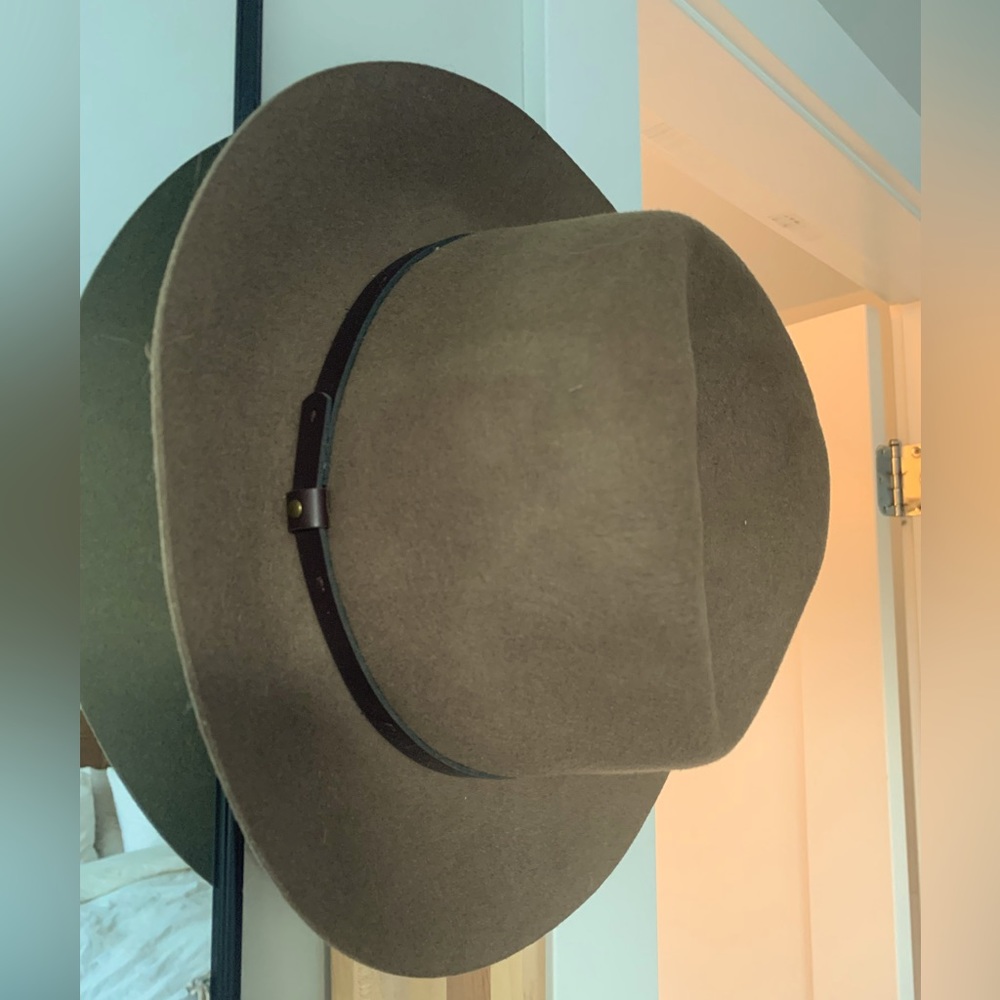 Moss green hat